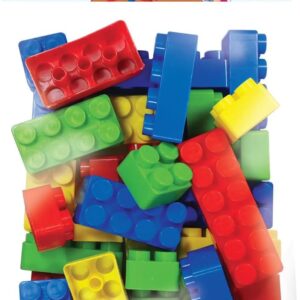 Blocos de Montar Kit com 48 Peças, GGB Plast
