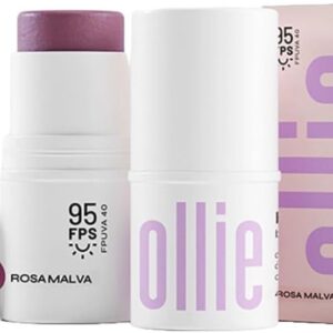 Blush Batom e Sombra FPS 95 Rosa Malva