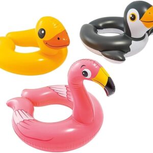 Boia Circular Inf Cabeça Zoo Média Intex 59220 3 a 6 Anos (Pato)