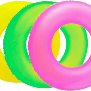 Boia Inflável Redonda Neon 90 Cm, Mor
