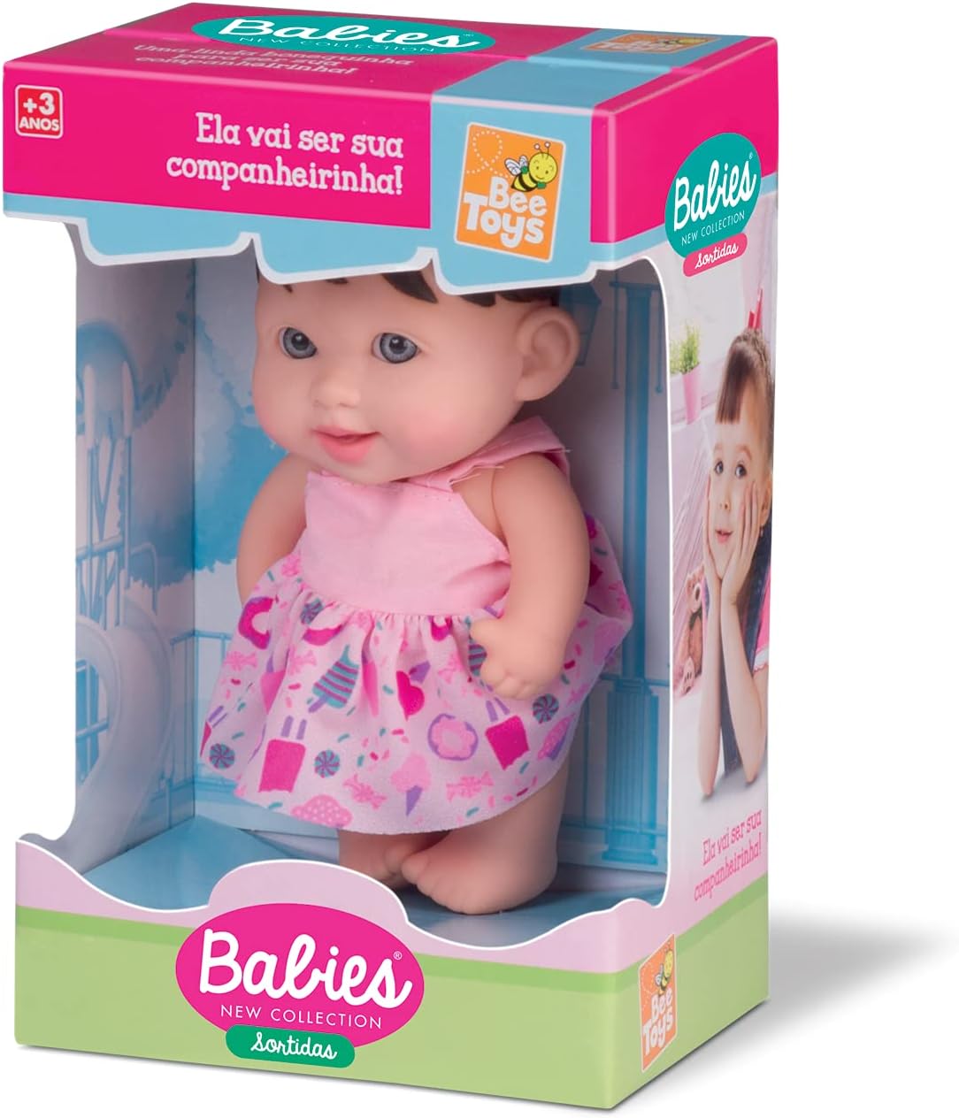 Boneca Babies, Sortidas (Loira/Morena)
