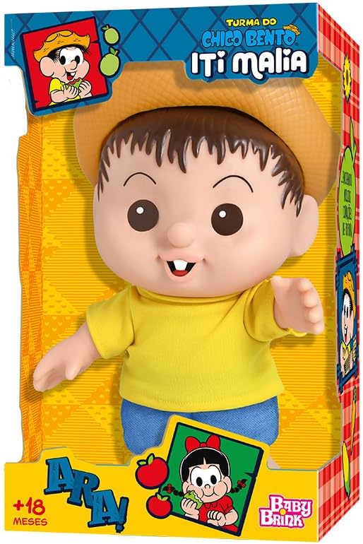 Boneco Chico Bento - Iti Malia