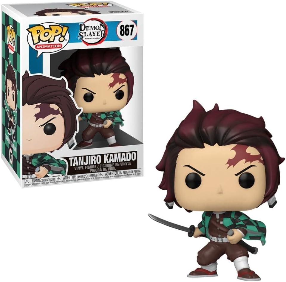 Boneco Funko Animation Demon Slayer Tanjiro Kamado