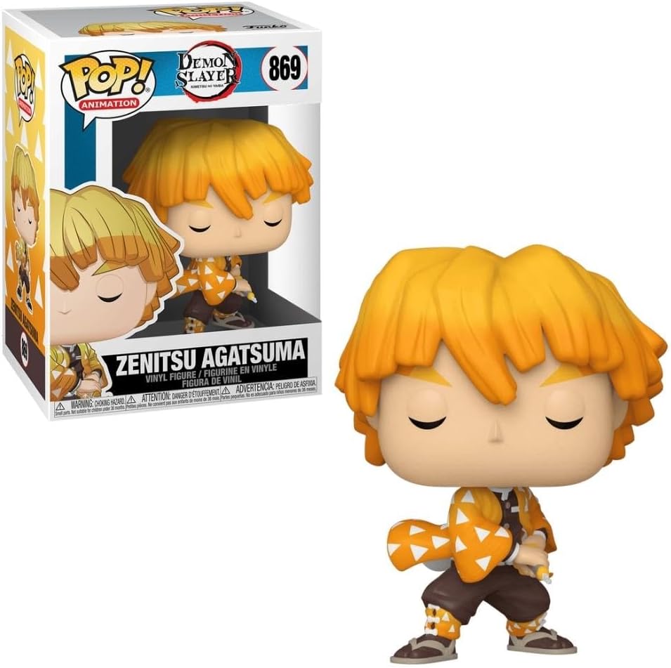 Boneco Funko Anime Demon Slayer Zenitsu