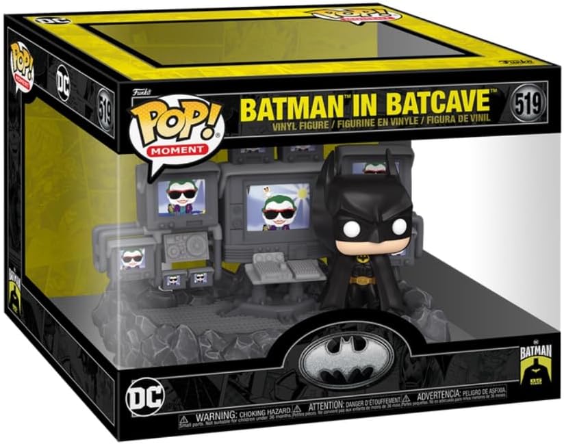 Boneco Funko POP! Moment - DC Comics Batman 85 Anos - Batman na Batcaverna (1989) - Imagem 2
