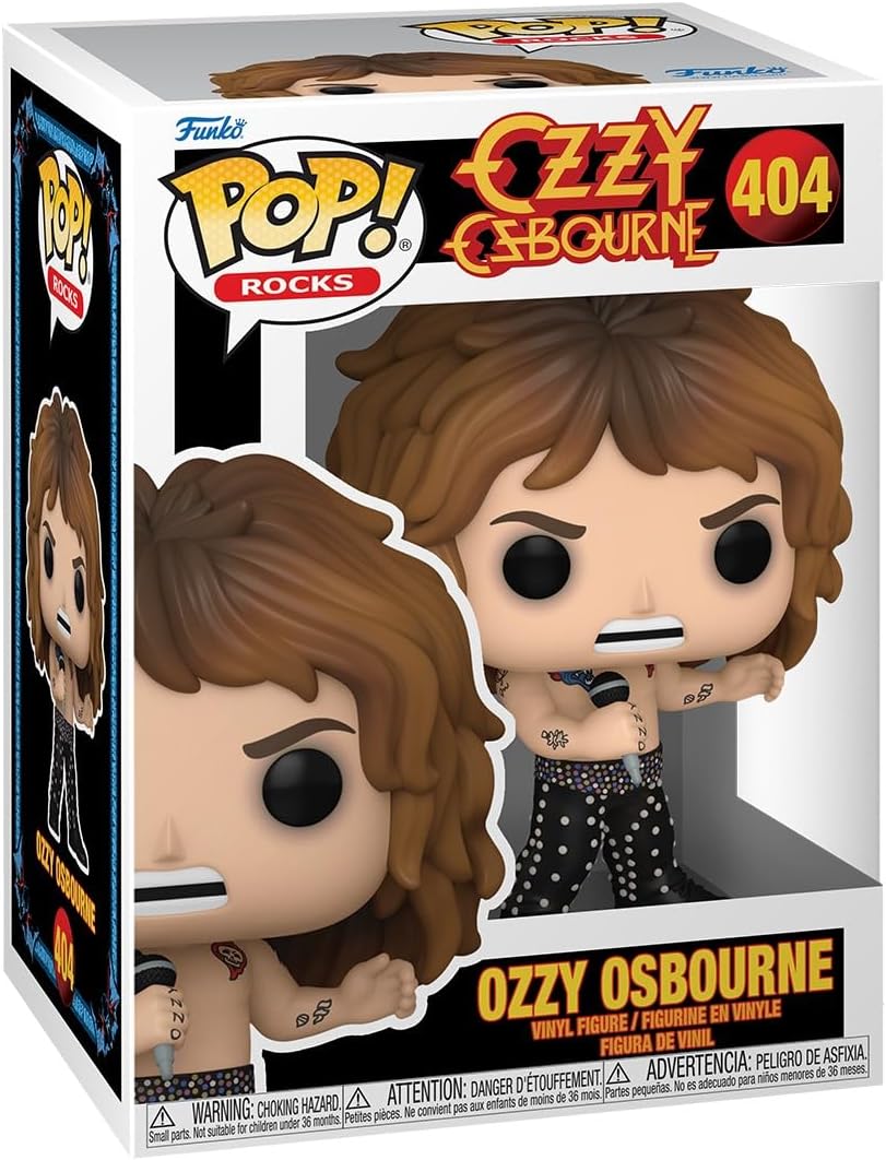 Boneco Funko POP! Rocks - Ozzy Osbourne (1989)