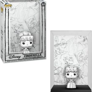 Boneco Funko Pop! Art Cover Disney Esboços - Cinderela