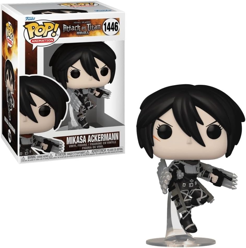 Boneco Funko Pop! Attack on Titan - Mikasa Ackermann