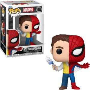 Boneco Funko Pop! Marvel Split - Peter Parker/Homem-Aranha