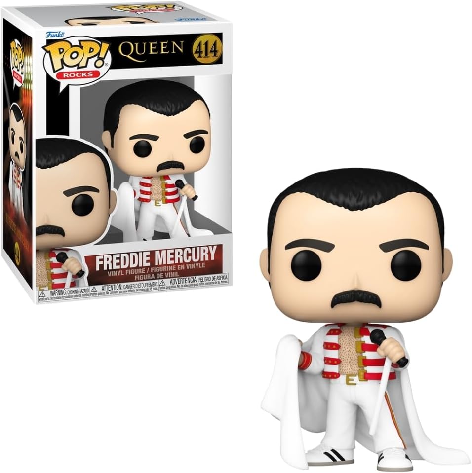 Boneco Funko Pop! Rocks Queens - Freddie Mercury We Will Rock You