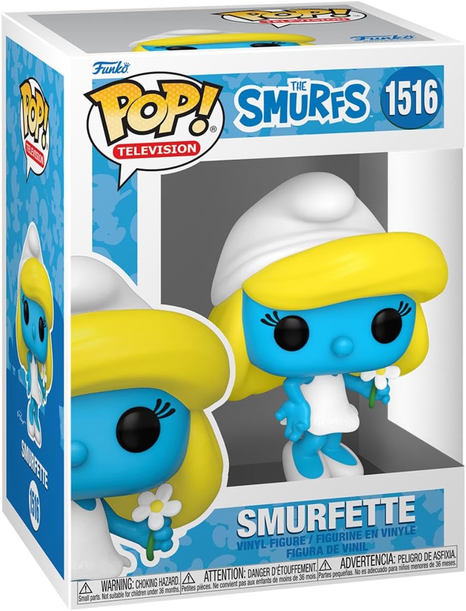 Boneco Funko Pop! Smurfs - Smurfette