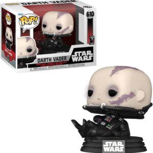 Boneco Funko Pop! Star Wars - O Retorno de Jedi 40 anos - Darth Vader Sem Máscara