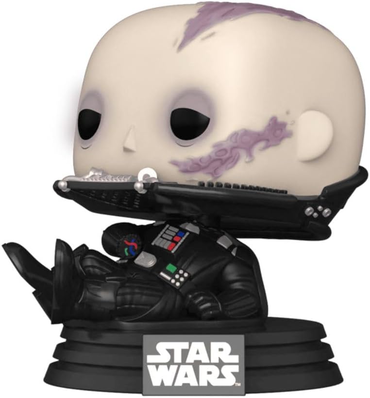 Boneco Funko Pop! Star Wars - O Retorno de Jedi 40 anos - Darth Vader Sem Máscara - Imagem 2
