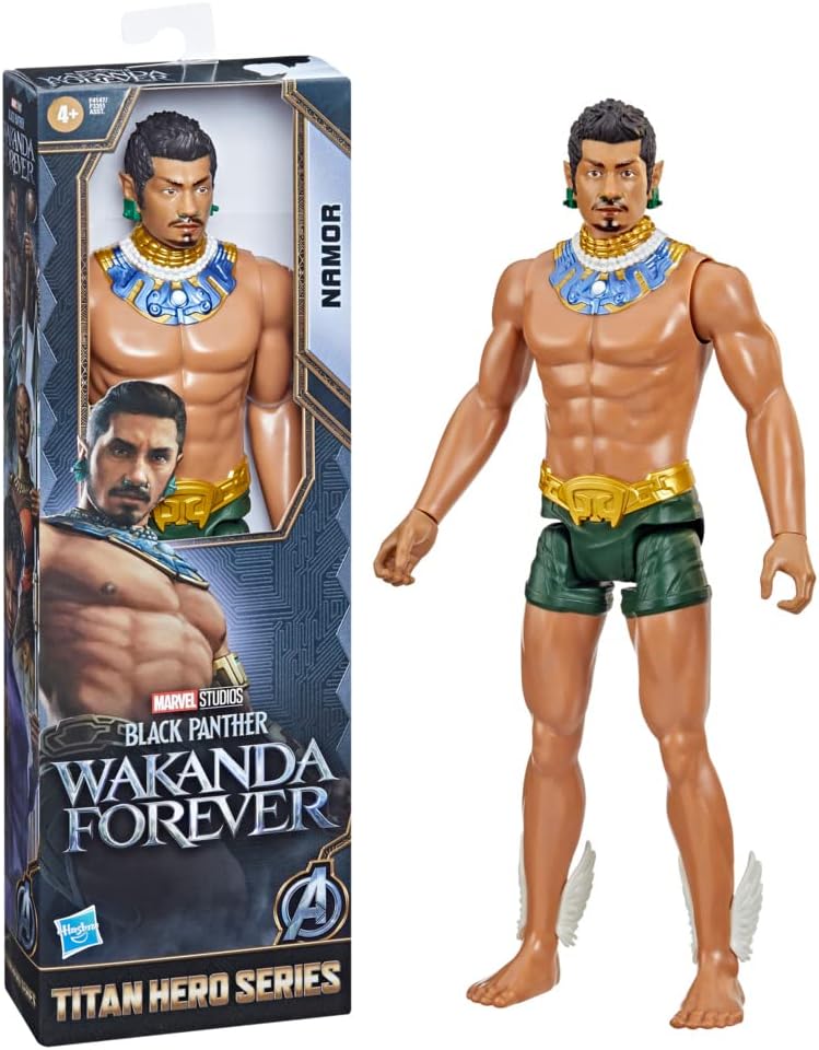Boneco MarvelStudios' Black Panther: Wakanda Forever Titan Hero Series - 30 cm - Namor - F4147 - Hasbro