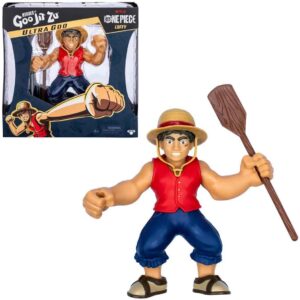 Boneco Ultra Goo - One Piece, Luffy, Com Acessorios, Goo Jit Zu, Sunny