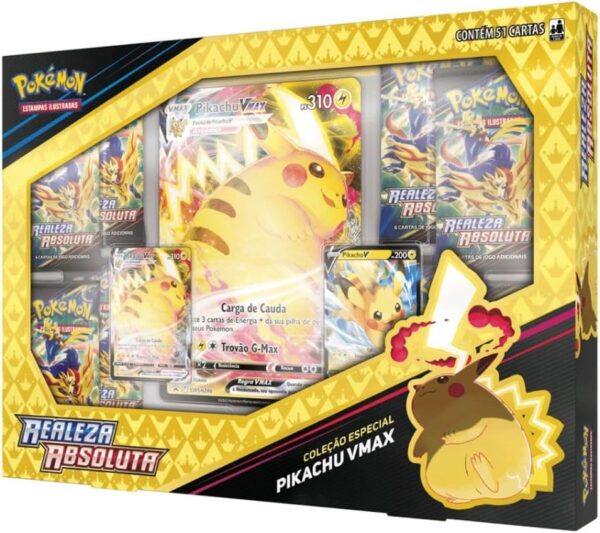 Pickachu Box Set Box Pikachu Vmax - Sugestões de Presentes