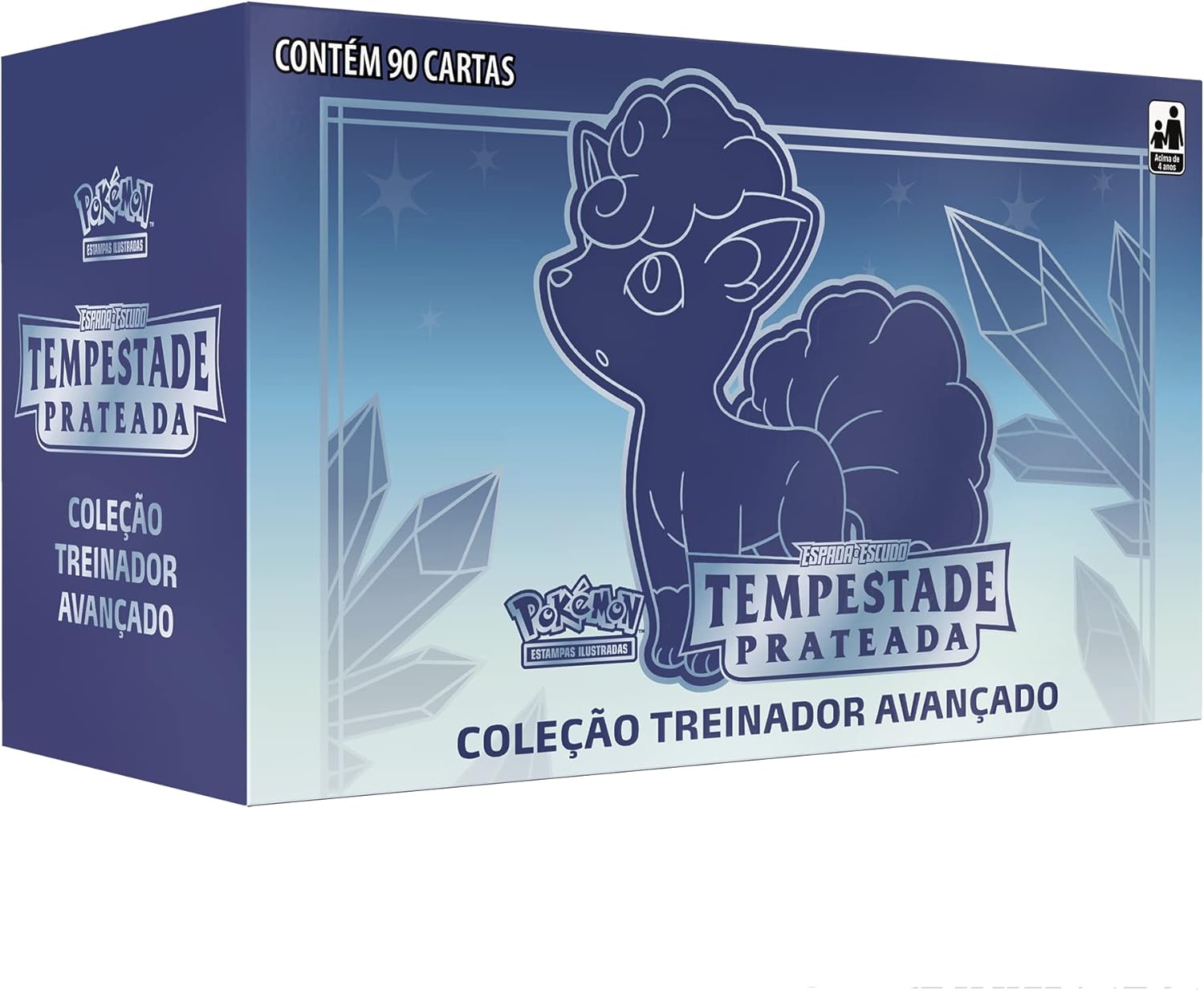 Box Pokémon Treinador Avançado Tempestade Prateada, Cor: Estampado - Copag_(%)_