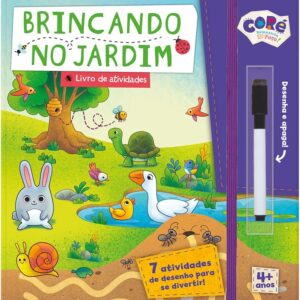 Brincando no Jardim - Livro de Atividades - Toyster Brinquedos