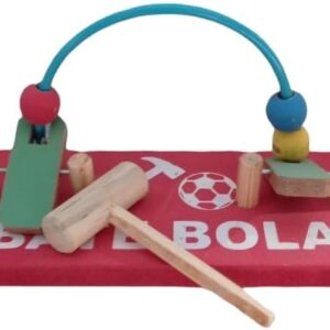 Brinquedo Educativo Pedagógico TDAH Montessori Em Madeira Escolha o Seu: (Bate Bola)