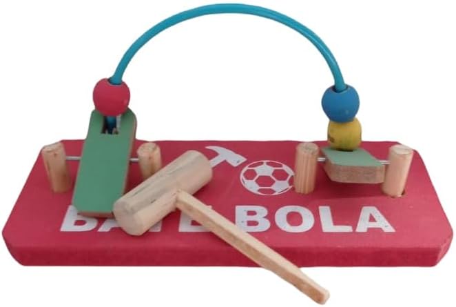 Brinquedo Educativo Pedagógico TDAH Montessori Em Madeira Escolha o Seu: (Bate Bola)