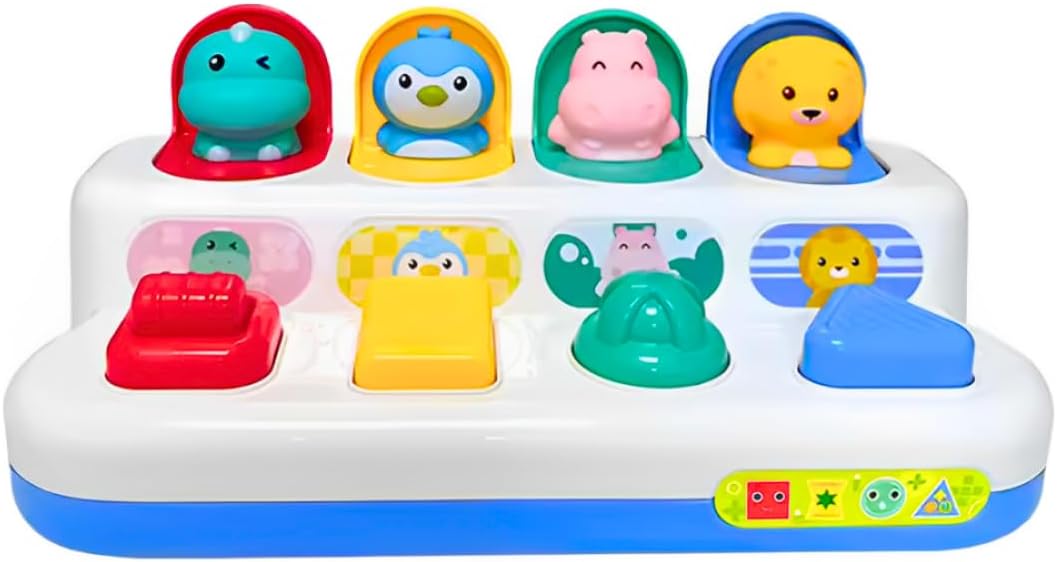 Brinquedo Musical Pop Up Selva Brinquedo Interativo Infantil Musical Pop Up Kidino Branco (Branco)