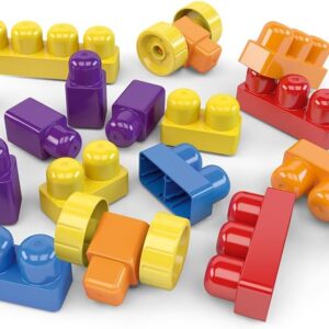 Brinquedo Para Montar Box Block com 19 Peças Dismat