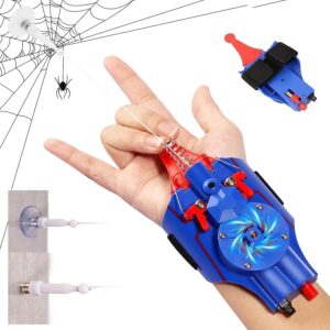 Brinquedo de corda de lançador de teia de teia de aranha elétrico, brinquedo XspideM Web Shooter