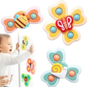 Brinquedo para Bebe Gira Com Estimulo Sensorial Spinner