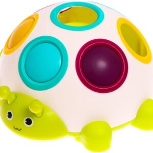 Brinquedo para Bebê Menino Menina Joana Baby Aprendendo as Cores Lúdico Didático Interativo Colorido Joaninha Criança Pequena