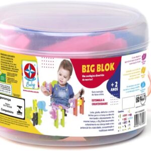 Brinquedos Estrela Big Blok, Multicolorido
