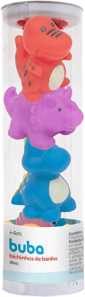 Buba Bichinhos Para Banho Dino Tubo