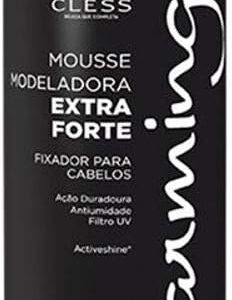 CLESS Mousse Fixadora 140 ml Extra Forte Unit, Charming