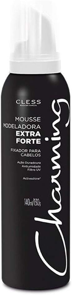 CLESS Mousse Fixadora 140 ml Extra Forte Unit, Charming