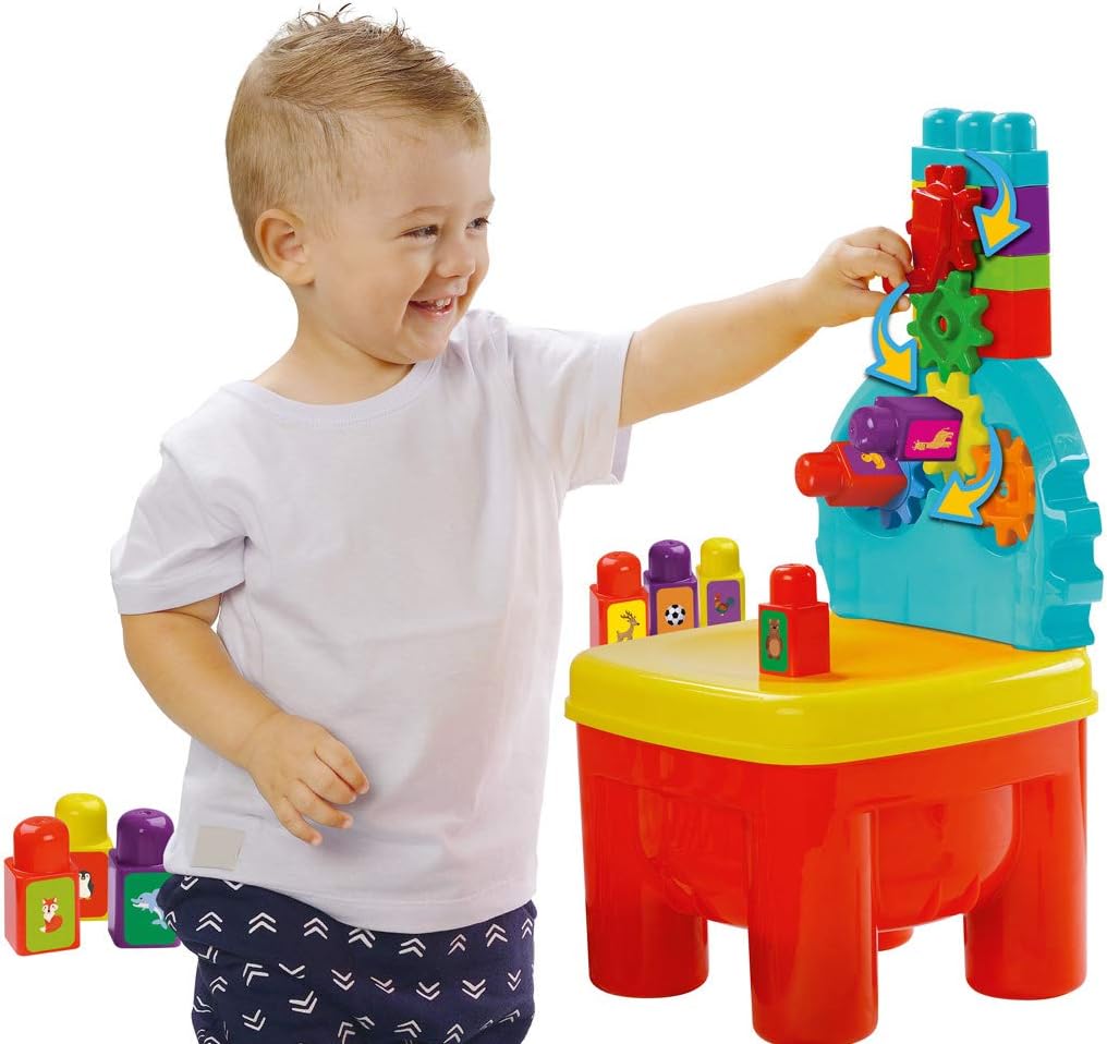 Cadeira Infantil com Blocos 24 Peças Blocolândia Dismat