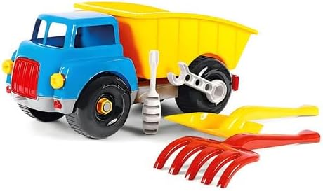 Caminhão De Brinquedo Desmontável Caçamba Grande Infantil