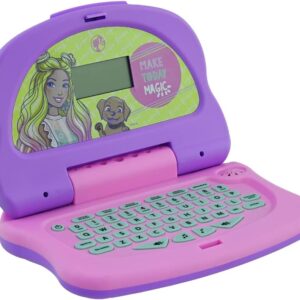 Candide, Laptop Infantil, Barbie Charm Tech, Brinquedo Educativo - Bilíngue