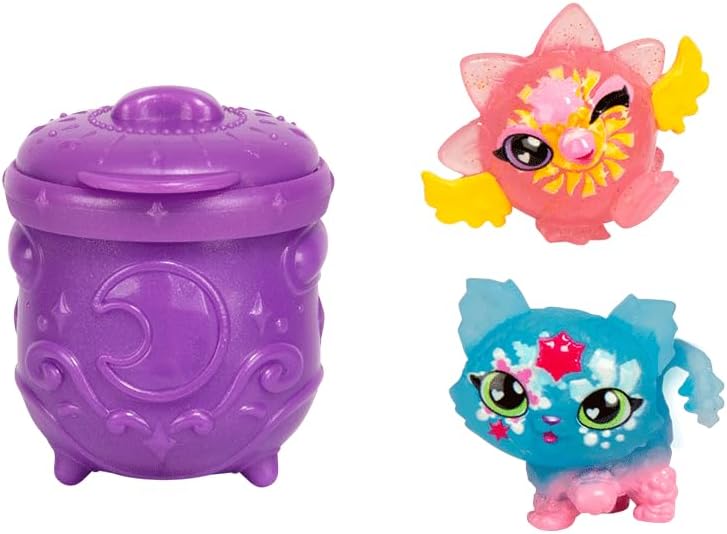 Candide, Magic Mixies Minis, Mini Bonecos, Shimmerverse - 2 mini figuras
