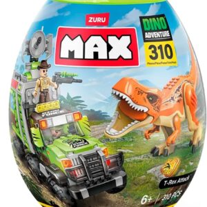 Candide, Max, Blocos de Construção, Dino Adventure, Blocos de Montar, Max Build, Acima de 6 anos - 310 peças