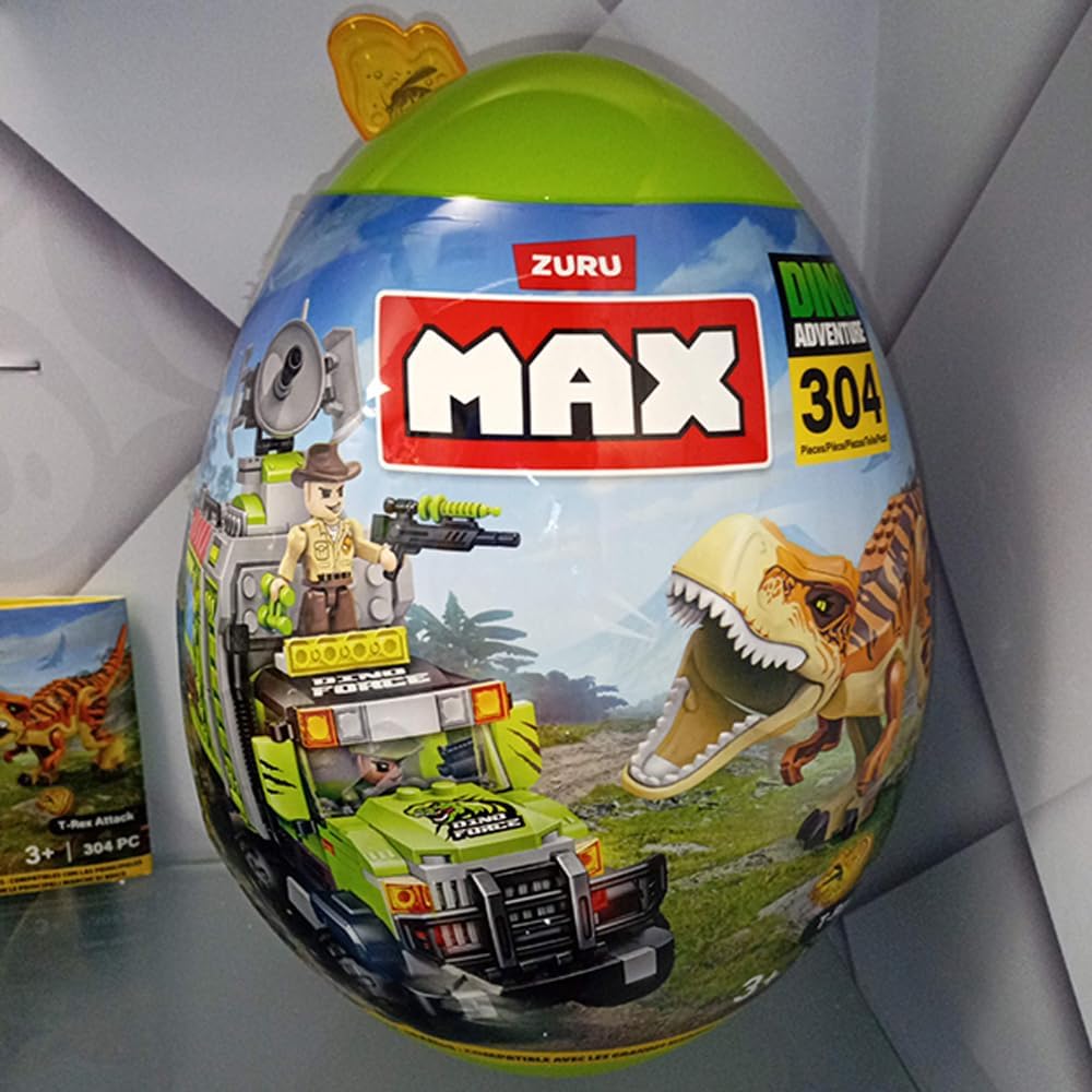 Candide, Max, Blocos de Construção, Dino Adventure, Blocos de Montar, Max Build, Acima de 6 anos - 310 peças - Imagem 2