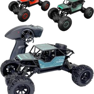 Carrinho Controle Remoto Recarregavel Off Road 4x4 Infantil Com Suspensão Grande e Bateria USB