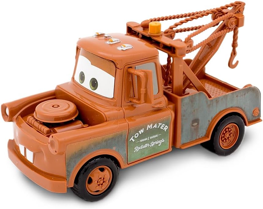 Carrinho Tow Mater Mate do Carros 13cm Original Toyng