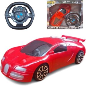 Carrinho de controle Remoto Meu 1 carro de corrida (Vermelho)