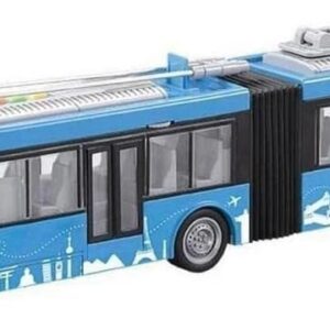 Carro Friccao Big Onibus Com Luz E Som Cores Sortidas, DM Toys