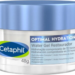 Cetaphil Optimal Hydration Water Gel Hidratante Com Ácido Hialurônico 48g