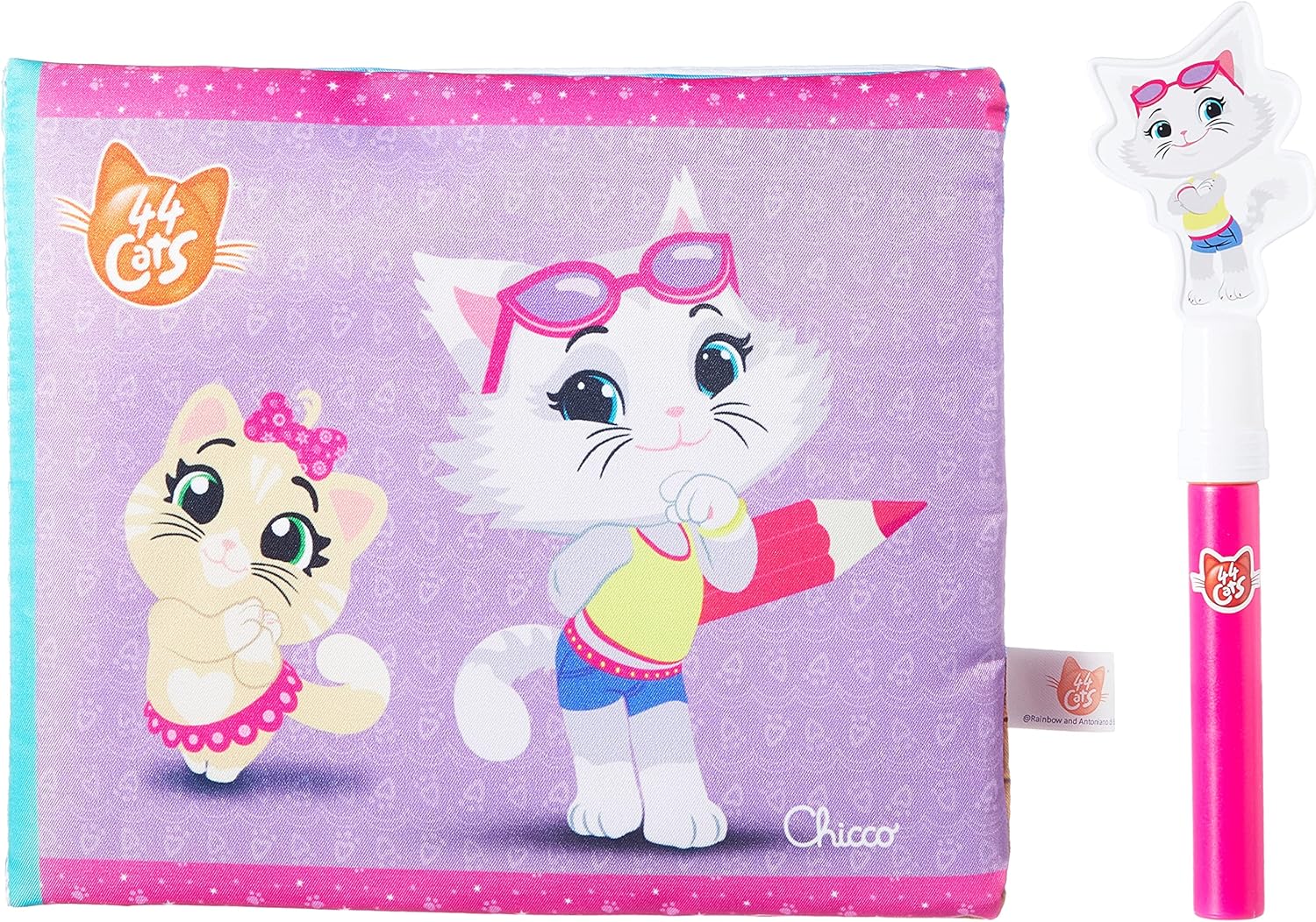 Chicco Livro De Colorir Do Milady Dos 44 Gatos Colorido
