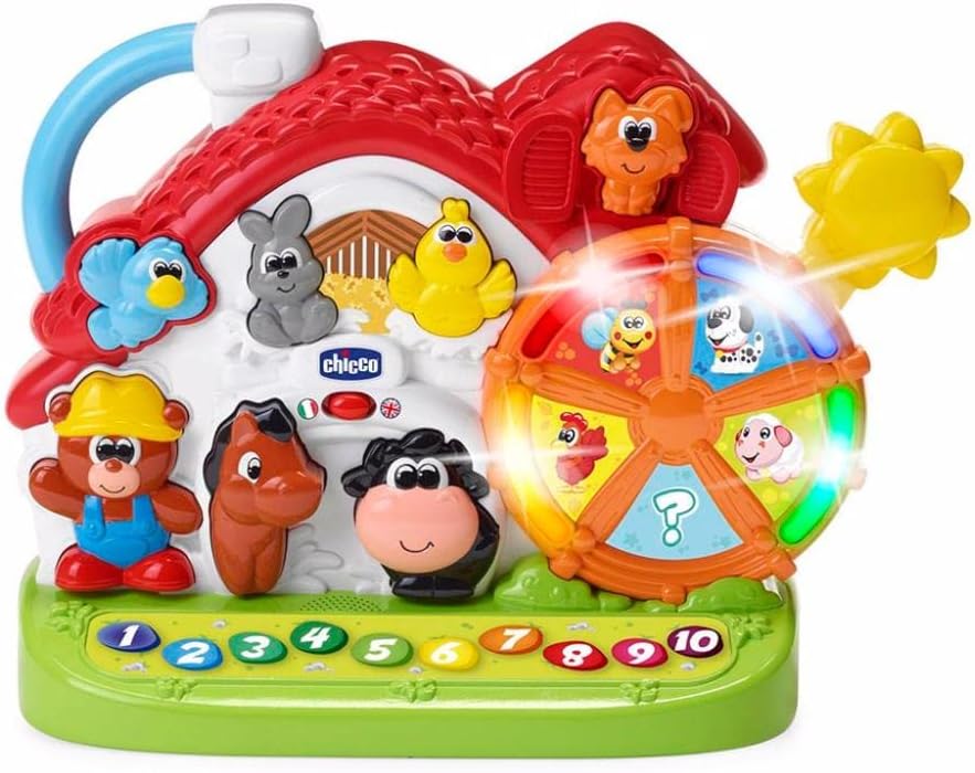 Chicco Nova Fazendinha Bilíngue Colorido