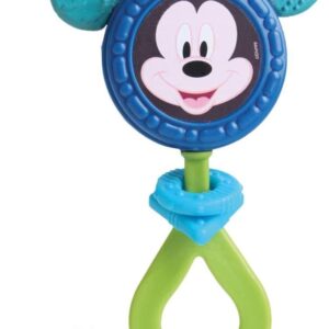 Chocalho Mickey, Elka, Azul Escuro Com Azul Claro