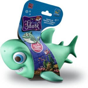 Cometa Brinquedos Cometa Tubarão Family Shark Verde Vinil Cartela