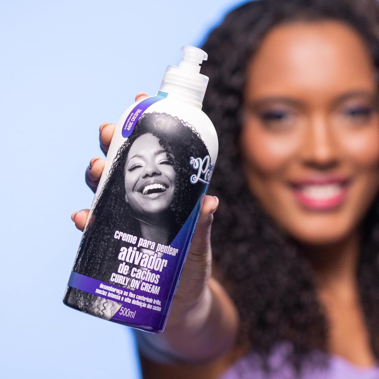 Creme para Pentear Ativador de Cachos Soul Power Curly On Cream - 500ml - Imagem 2