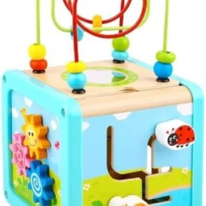 Cubo de Atividades 6 Peças TL088 Tooky Toy, Multicor